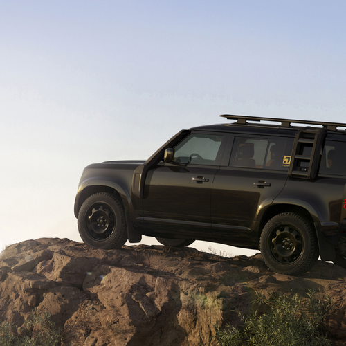 2027 Land Rover Defender 110 Trophy Edition Rear View
